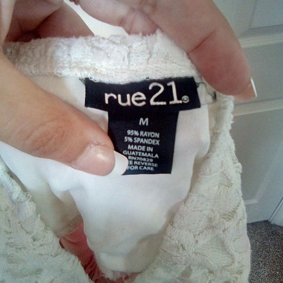 Rue21 Lace Strapless Top - Picture 5 of 5